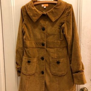 Honey Velvet Coat
